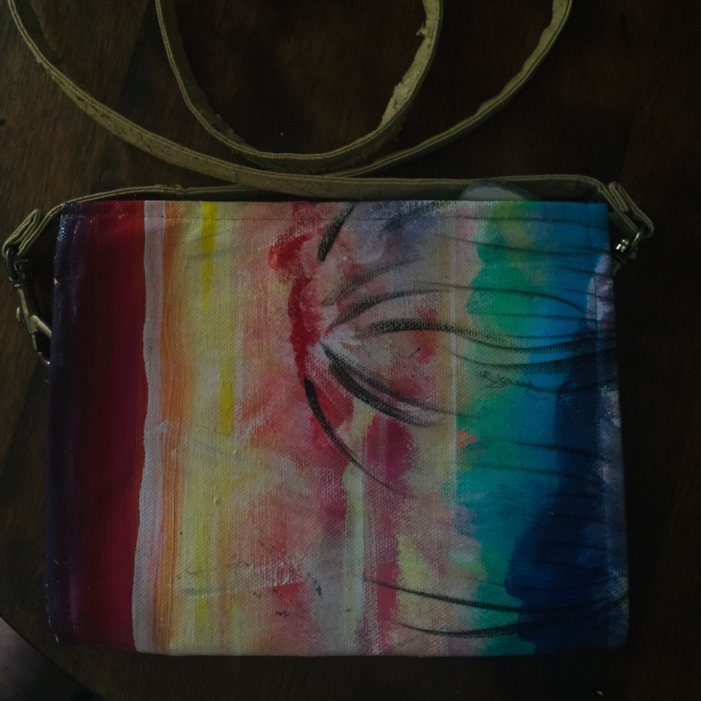 Vintage Brushstrokes Bag